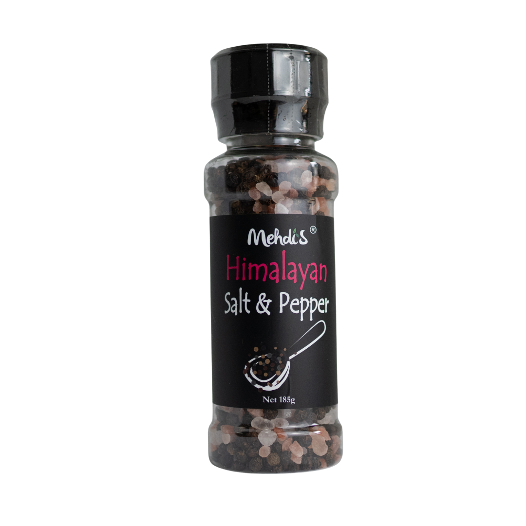 Pink Salt & Black Pepper 185g